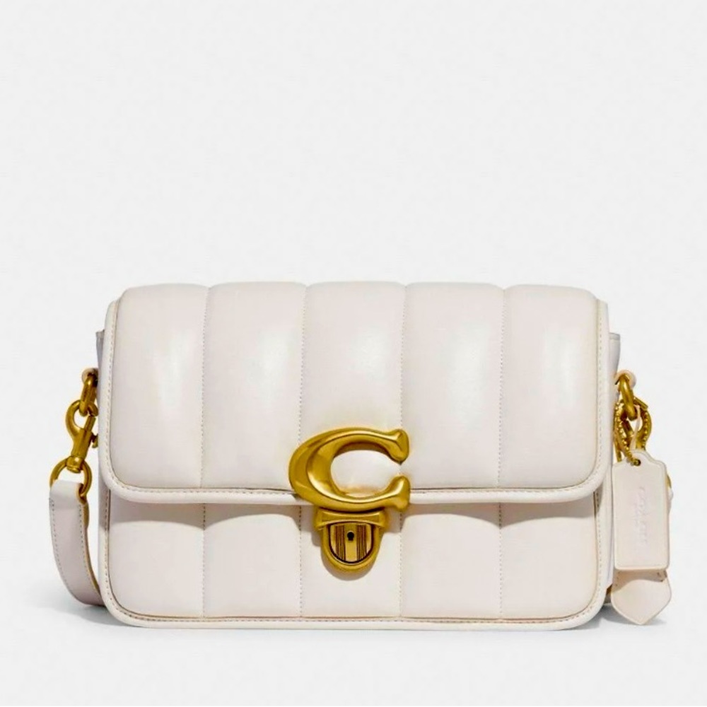 Coach Quilted Leather Studio Shoulder Bag